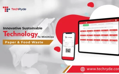 sustainable technology to minimize paper and food waste