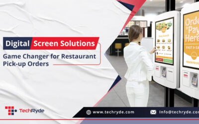 Digital Screen Solutions: Game Changer for Restaurant Pick-up Orders