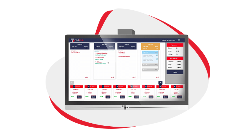 AI-powered Kitchen Display System (KDS Software)